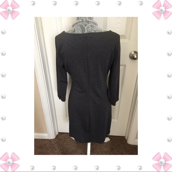 🌸Classic & Simple Charcoal Grey Dress - Picture 2 of 2